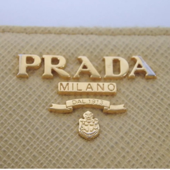 Prada Women's Yellow Wallet - Picture 7 of 7